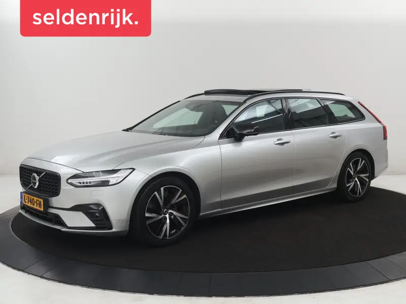 Volvo V90 2.0 B4 R-Design | Panoramadak | Leder | Stuur/stoelverwarming | 2021 leasen bij DreamLease: foto 1