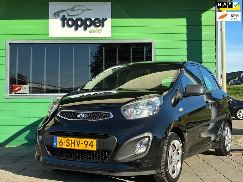 Kia Picanto 1.0 CVVT ISG Comfort Pack|1e Eigenaar|Airco|Navigatie|Elektr.ramen|NAP|Nieuwe APK| 2013 leasen bij DreamLease: foto 1