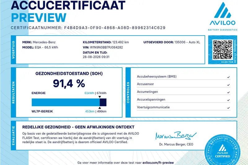 Mercedes-Benz EQA 250 AMG 67 kWh (92% SOH) 2023 leasen bij DreamLease: foto 2