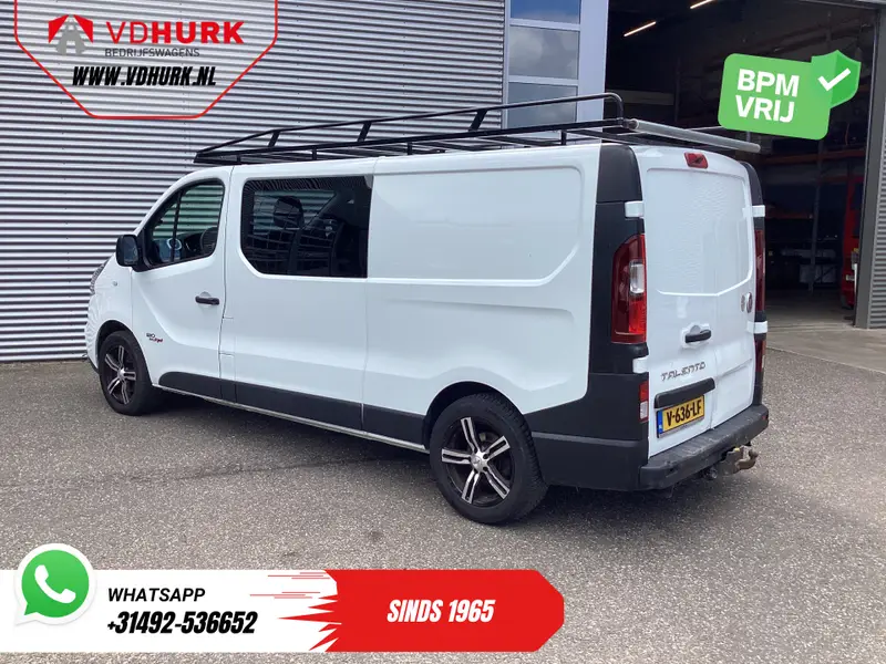 Fiat Talento 1.6 MJ 125 pk L2 DC Dubbel Cabine EXPORT Airco/ Android/ Camera/ Imperiaal 2018 leasen bij DreamLease: foto 2