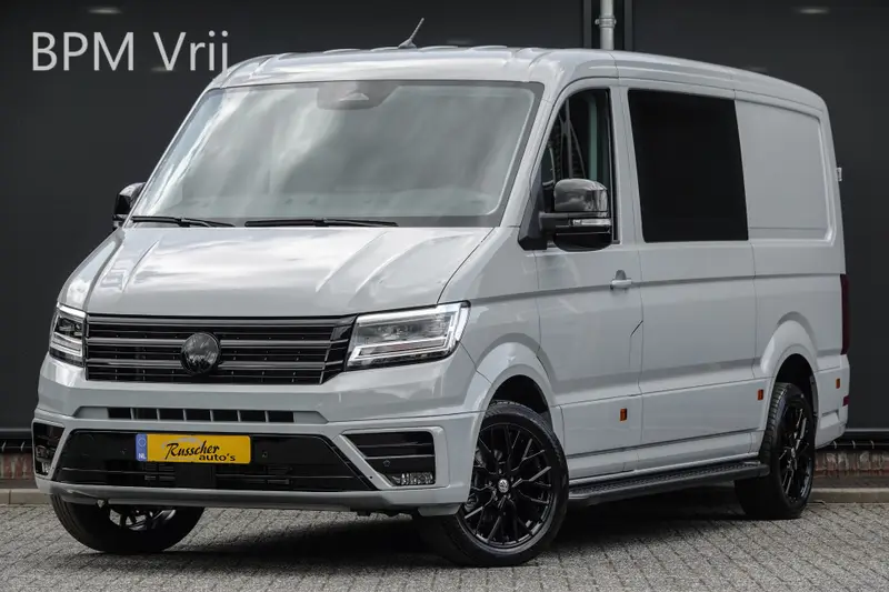 Volkswagen Crafter L3H2 | 177Pk Aut. | Dubbele Cabine | Nieuw Model | 10,4'' Navigatie | 19'' | Traffic Grey 2024 leasen bij DreamLease: foto 1