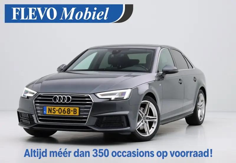 Audi A4 Limousine 1.4 TFSI Sport S line edition 150pk Aut. Half Leder|Sportstoelen|Clima|LMV 2017 leasen bij DreamLease: foto 1