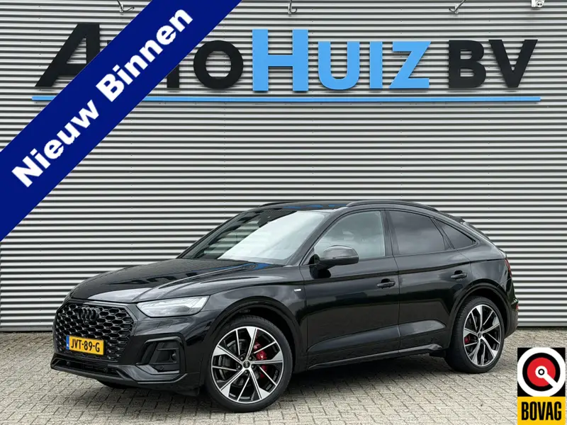 Audi Q5 Sportback 40 TFSI 204 PK S-Line Luchtvering Lederen interieur Trekhaak ACC Matrix Led Keyless Entry Head-Up Display 21 Inch LMV Sound-systeem Bang & Olufsen 2022 leasen bij DreamLease: foto 1