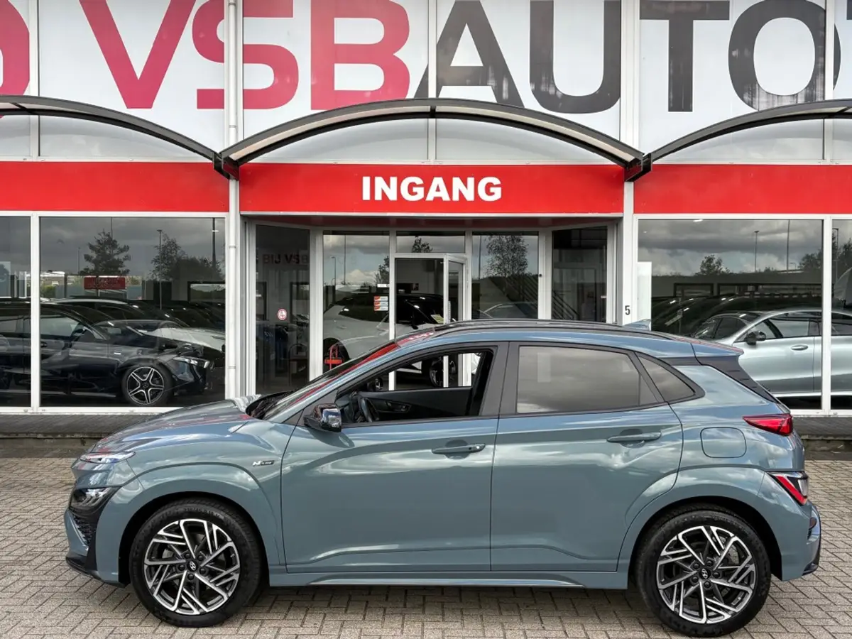 Hyundai Kona 1.0 T-GDI MHEV 120PK N-LINE SCHUIFDAK KRELL NAVI TREKHAAK CAMERA CARPLAY: foto 2