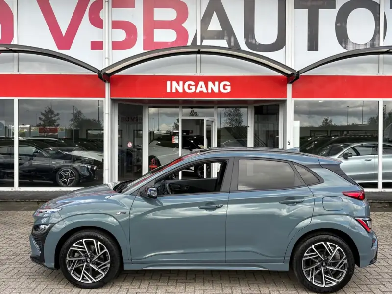 Hyundai Kona 1.0 T-GDI MHEV 120PK N-LINE SCHUIFDAK KRELL NAVI TREKHAAK CAMERA CARPLAY 2021 leasen bij DreamLease: foto 2