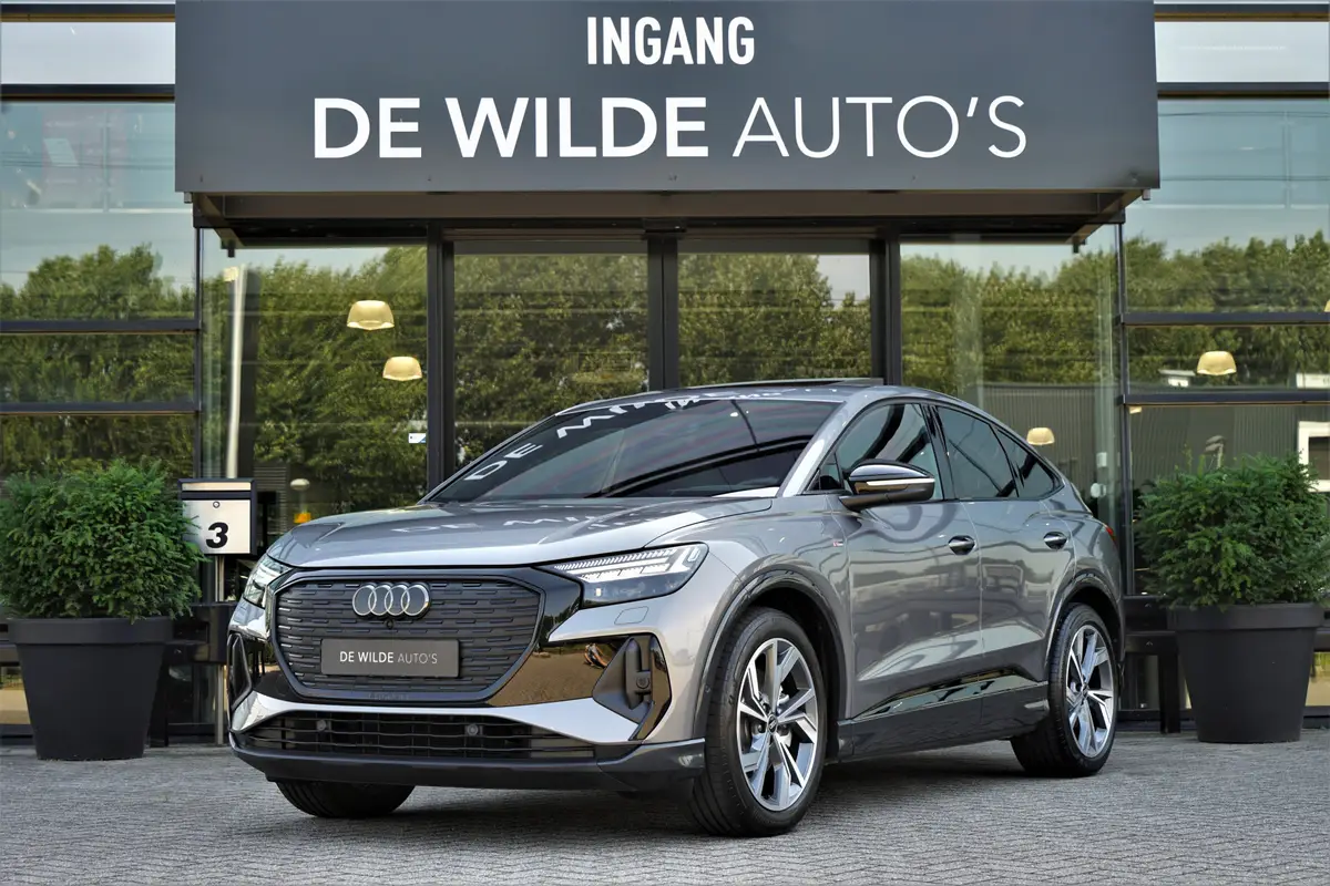 Audi Q4 Sportback e-tron 40 S-line 204pk: foto 1