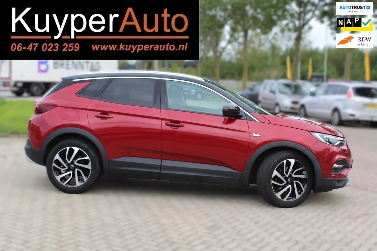 Opel Grandland X 1.2 Turbo Innovation NAP AUTOMAAT CAMERA LEDER TREKHAAK APPLE CAR PLAY ANDROID: foto 1
