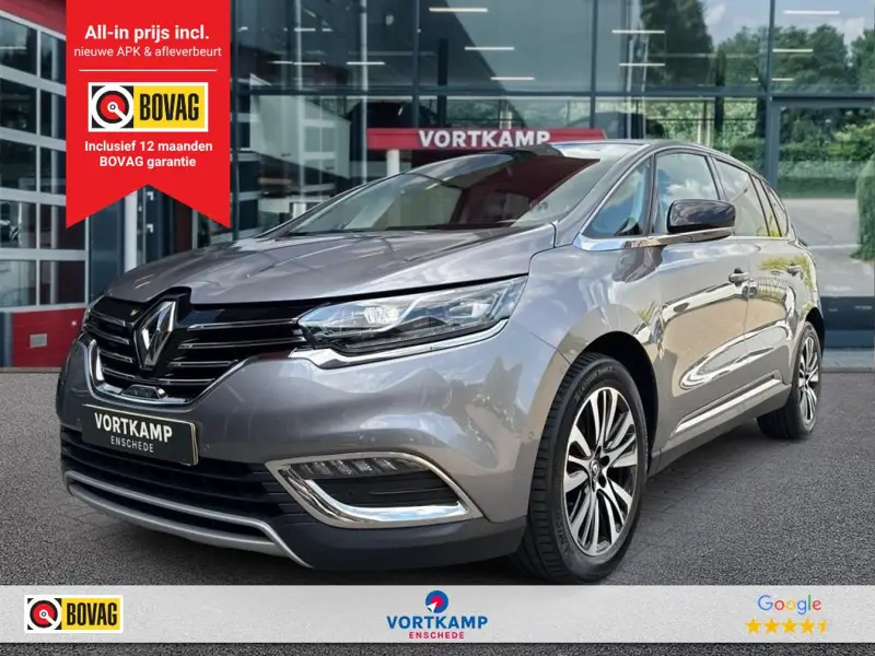 Renault Espace 1.6 dCi INITIALE PARIS 7PERS. TREKHAAK/CAMERA/ELEK-KLEP/LEDER/BOSE/ACC/STOELVERW 2016 leasen bij DreamLease: foto 1
