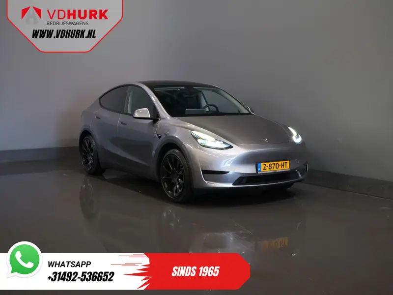 Tesla Model Y 455 Km WLTP (DEMO) Pano/ Memory/ Elek.klep/ Stoelverw./ Navi/ 360 Camera/ Climate/ 20” LMV 2024 leasen bij DreamLease: foto 1