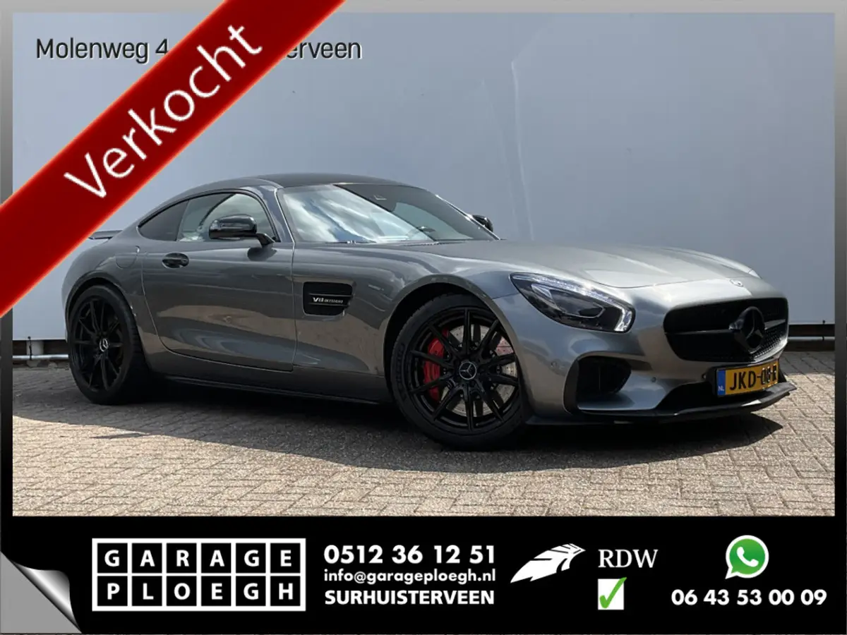 Mercedes-AMG GT 4.0 S Edition 1 Burmest AeroPack Pano Memory Schaalstoel Carplay: foto 1