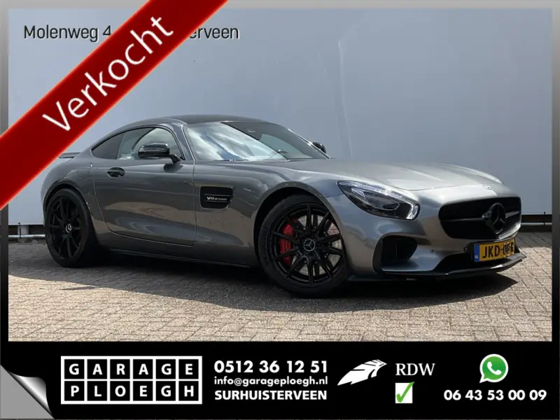 Mercedes-AMG GT 4.0 S Edition 1 Burmest AeroPack Pano Memory Schaalstoel Carplay 2015 leasen bij DreamLease: foto 1