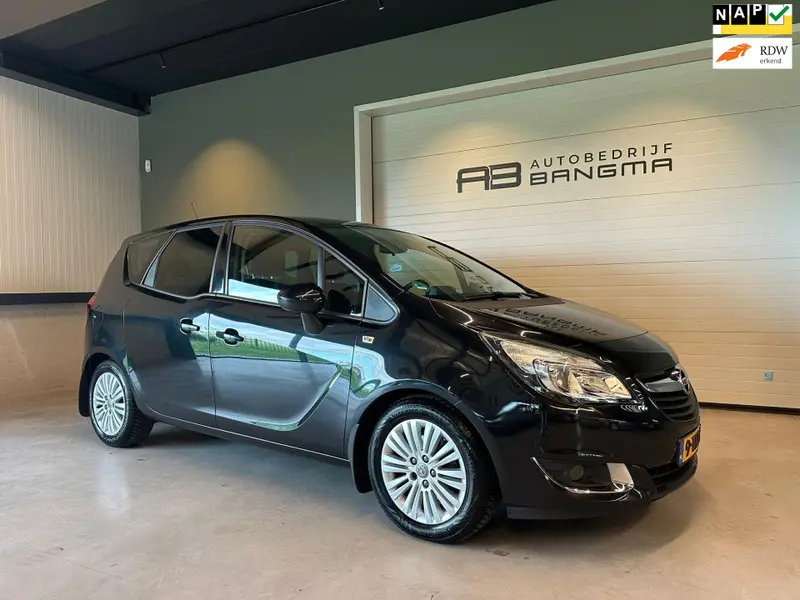 Opel Meriva 1.4 TURBO COSMO-uitv|AIRCO|CRUISECONTROL|NAVIGATIE|BLUETOOTH|ISOFIX|PARKEERSENSOREN|NAP|nweAPK+OH.BEURT BIJ AFLEVERING 2014 leasen bij DreamLease: foto 1