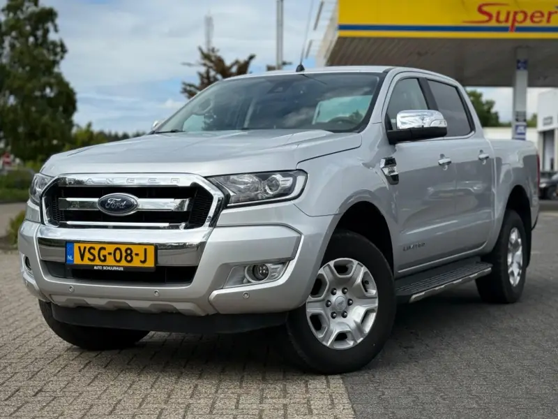 Ford Ranger 3.2 TDCI LIMITED AUTOMAAT LEER NAVI TREKHAAK 3500KG 2018 leasen bij DreamLease: foto 1