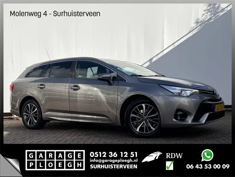 Toyota Avensis Touring Sports 1.8 VVT-i Lease Pro Automaat Trekhaak Cruise Voll.Onderh. 2016 leasen bij DreamLease: foto 1