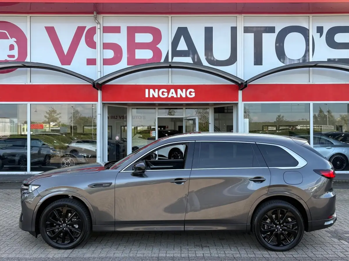 Mazda CX-80 2.5 E-SKYACTIV AWD PLUG-IN HONURA PLUS 7PERS. AUT. PANO LEER NAVI EL STOELEN: foto 2