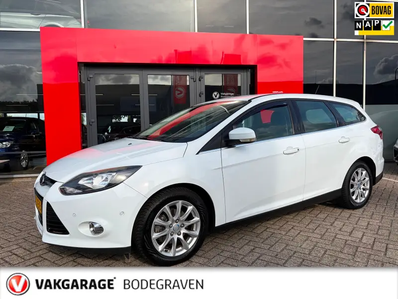 Ford Focus Wagon 1.6 TDCI ECOnetic Lease Titanium * APK 10 - 2027 * 2013 leasen bij DreamLease: foto 1