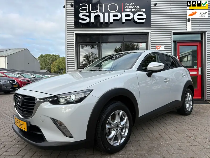 Mazda CX-3 2.0 SkyActiv-G 120 TS -AUTO AIRCO-LED-CRUISECONTROL-TREKHAAK-BLUETOOTH-NAVI-LICHTMETALEN VELGEN-ORIGINEEL NEDERLANDS! 2015 leasen bij DreamLease: foto 1