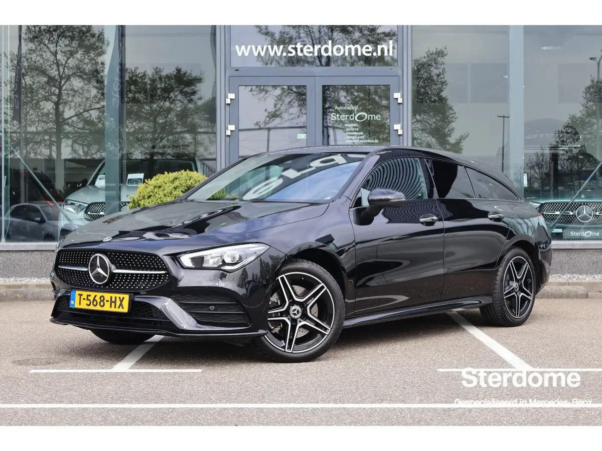 Mercedes-Benz CLA Shooting Brake 250 e AMG Line l MBUX l Camera l Tempomaat l Sfeerverlichting l LED l Keyless Go l Night pakket l Dodehoek assistent l Elekt. bed. Achterklep l Spiegel pakket l: foto 1
