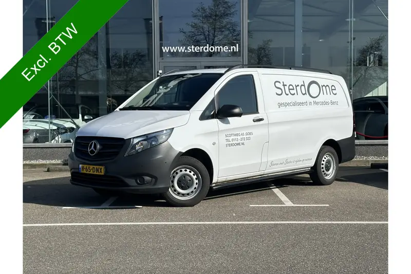 Mercedes-Benz Vito 110 CDI Lang l Zitcomfort pakket | MBUX l Apple Carplay en Android auto l Tweezitsbank voor | Trekhaak | BlueEFFICIENCY pakket | 2024 leasen bij DreamLease: foto 1