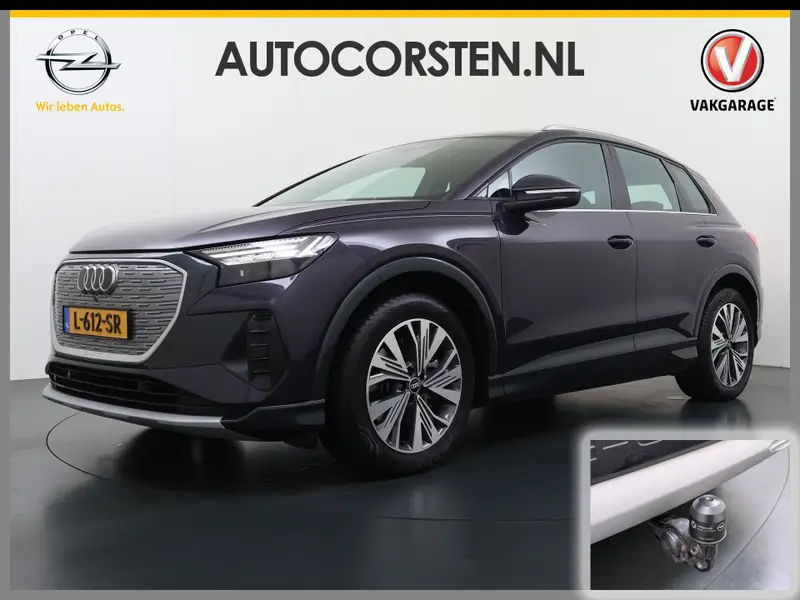Audi Q4 e-tron 40 82kWh Trekhaak Matrix Led 19" Sportst.+Verwarmd Apple Carplay Android Navi Launch Edition Advanced Ecc Pdc 2021 leasen bij DreamLease: foto 1