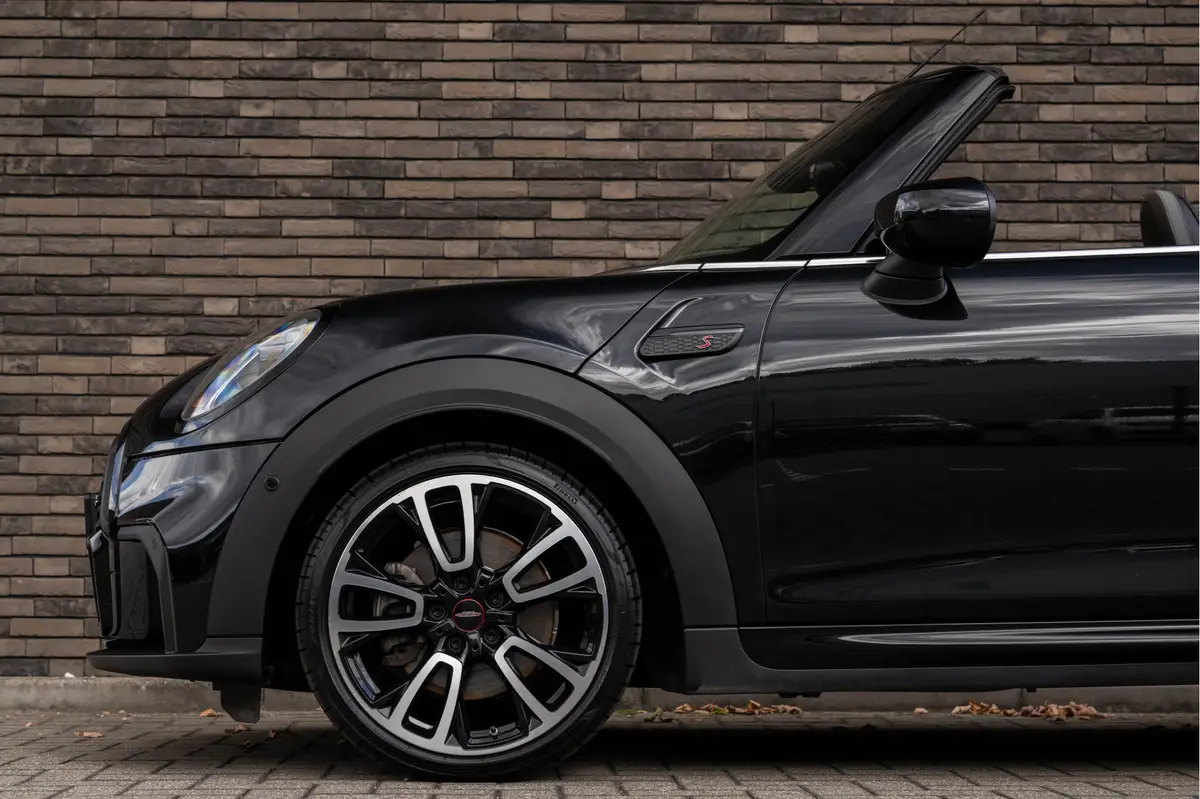 MINI Cooper S Cabrio 2.0 F1 Aut. | JCW-Trim | Navi | Schaalstoelen | H&K | Head-Up | Camera | 18"LM | Midnight Black: foto 33