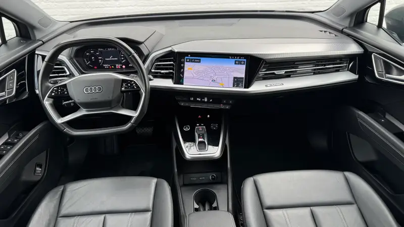 Audi Q4 e-tron 35 Launch edition 55 kWh SOH 91% Navi Carplay Leder Stoelverw All-Season banden PDC V+A Clima 2022 leasen bij DreamLease: foto 2