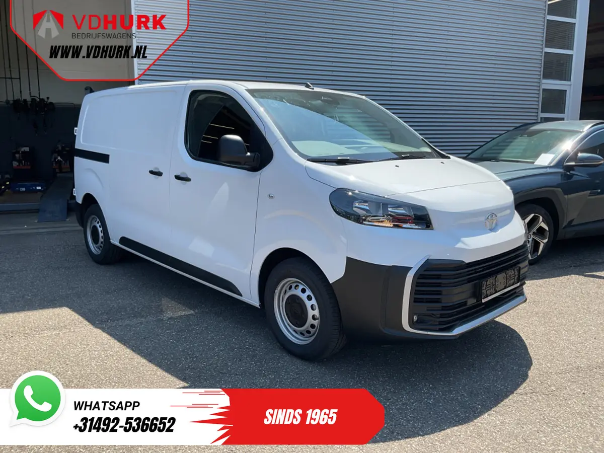 Toyota ProAce e-ProAce Worker 50 kWh 230 km WLTP Adapt.Cruise/ Snellader/ Standkachel/ Stuurverw./ Carplay/ Airco/ Camera/ PDC: foto 1