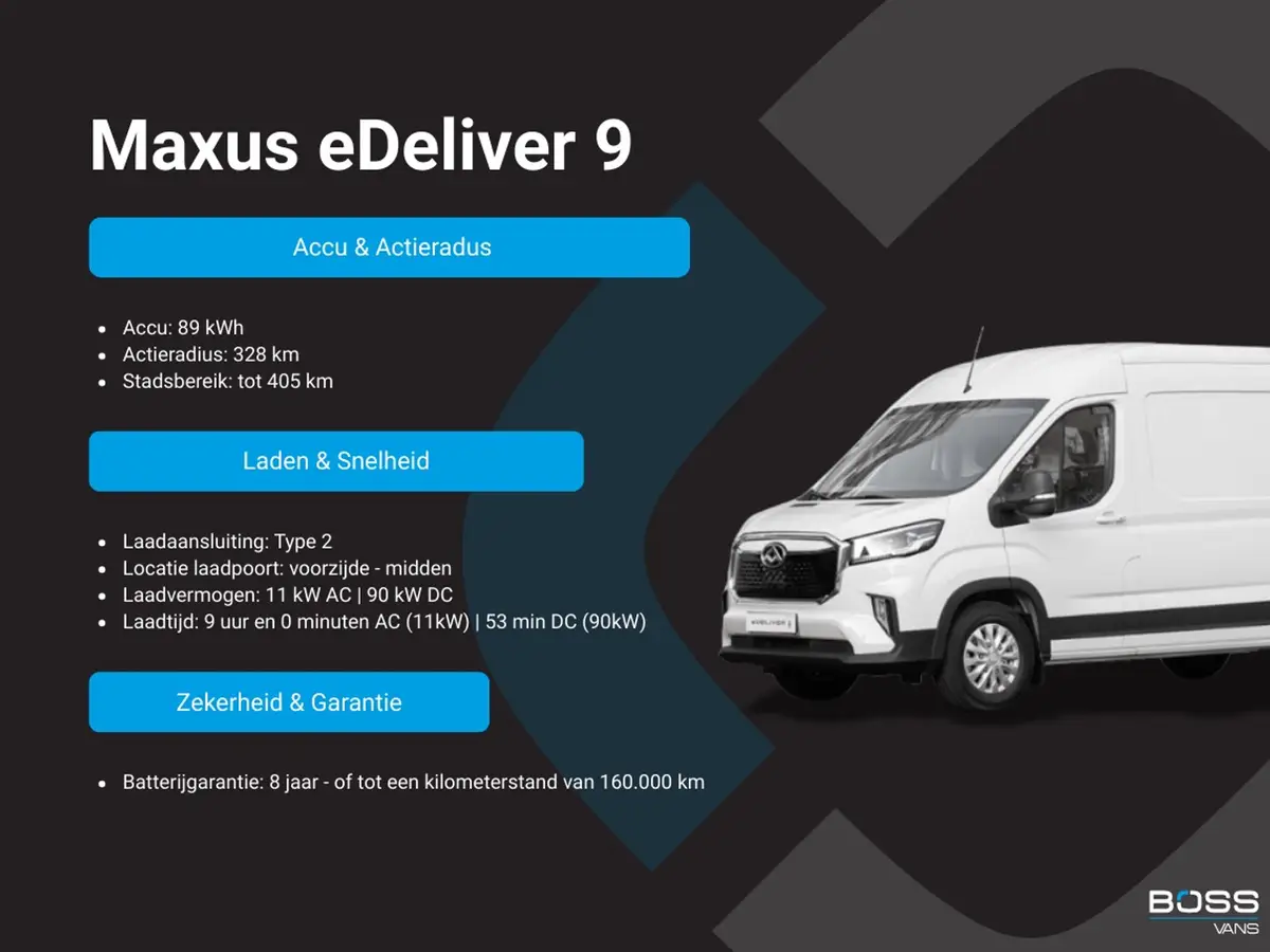 Maxus eDeliver9 eDeliver 9 89kWh 204PK: foto 2
