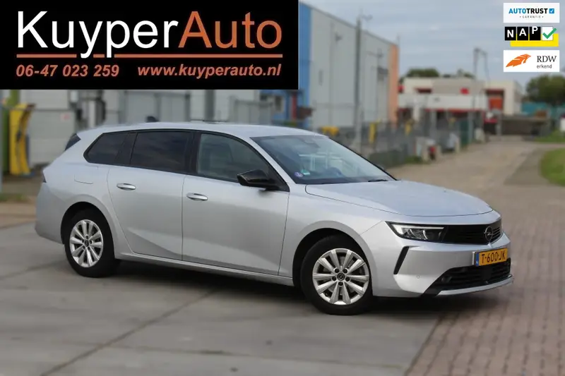 Opel Astra Sports Tourer 1.2 Business Edition AGR-stoel dealer onderhouden camera bomvol 2023 leasen bij DreamLease: foto 1
