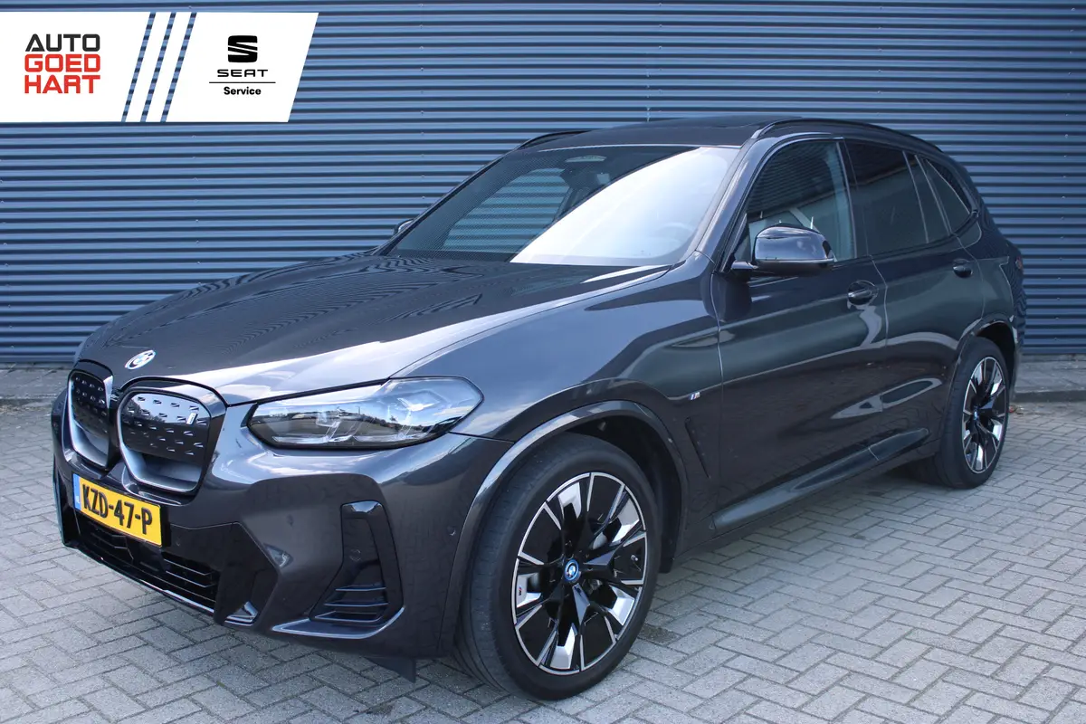 BMW iX3 M-Sport 80 kWh Panoramdak Leer 20"LMV Adaptive-Cruise Shadow-Line: foto 1