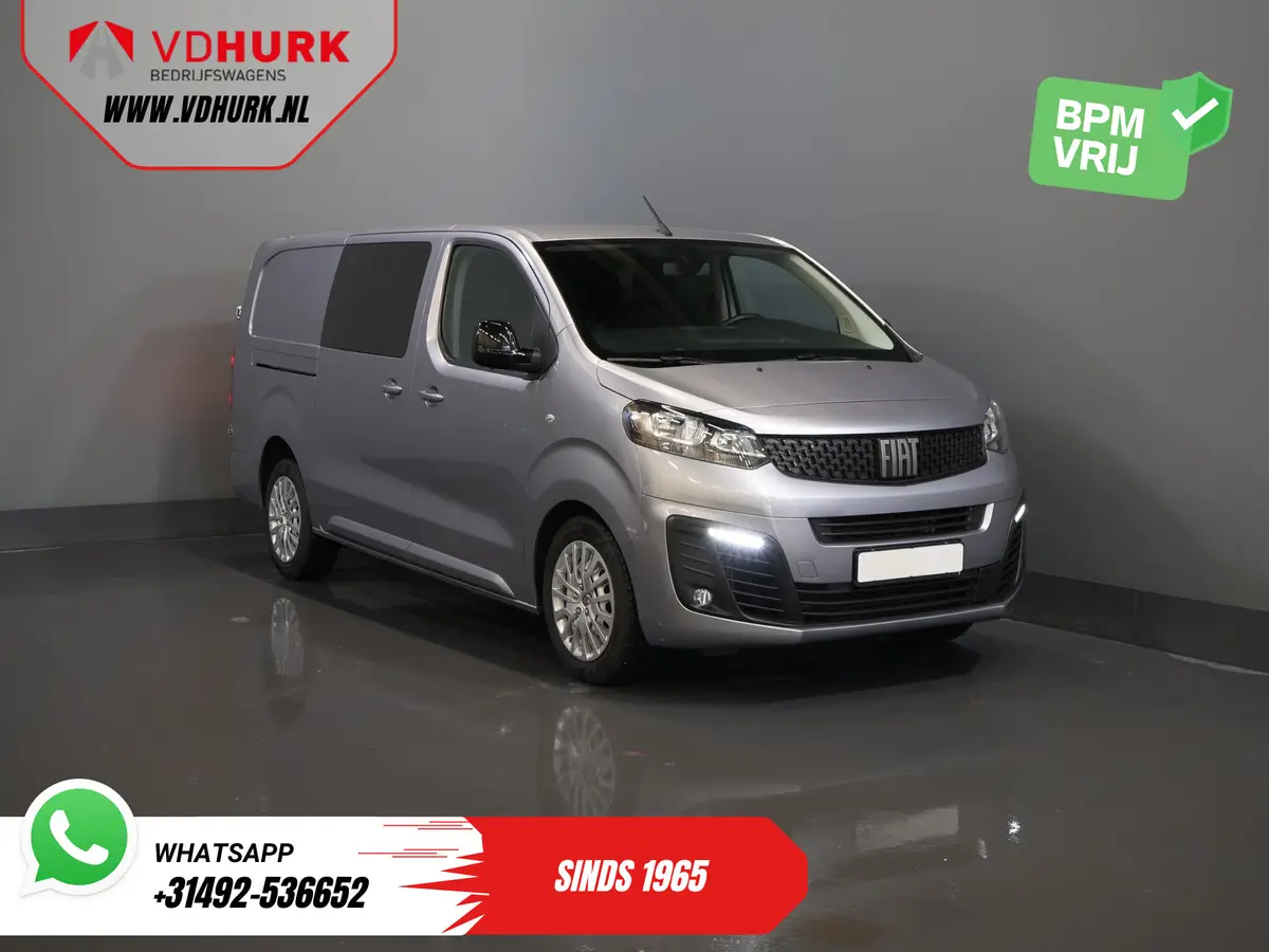 Fiat Scudo 2.0 MJ 145 pk DC Dubbel Cabine 6 Pers./ Camera/ Cruise/ PDC/ DAB/ Airco: foto 1