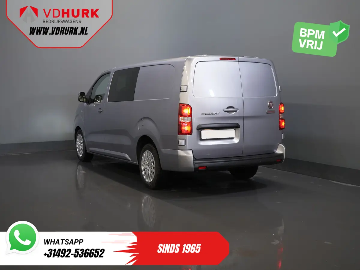 Fiat Scudo 2.0 MJ 145 pk DC Dubbel Cabine 6 Pers./ Camera/ Cruise/ PDC/ DAB/ Airco: foto 2