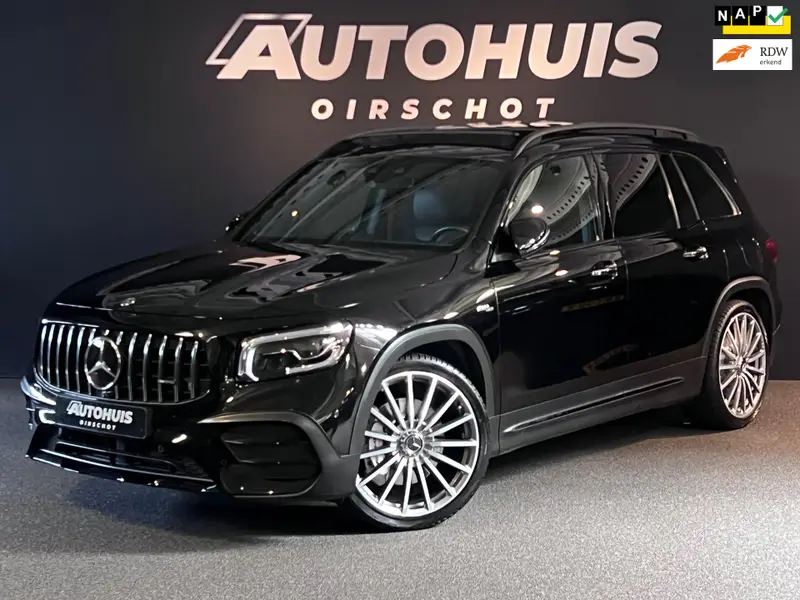 Mercedes-Benz GLB AMG 35 4MATIC Premium Plus/Pano/ Keyless/ 360 Cam/ ACC/Memory/ Burmester/ Headup/ Stoelverwarming/ Ambiance/ 21" 2020 leasen bij DreamLease: foto 1