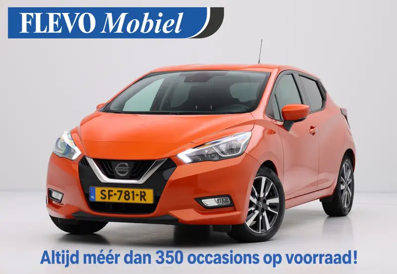 Nissan Micra 0.9 IG-T N-Connecta Navi|Cam|Clima|LMV 2018 leasen bij DreamLease: foto 1