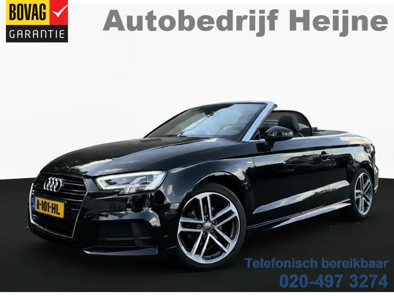 Audi A3 Cabriolet 35 TFSI CoD 150PK S-TRONIC S LINE ADVANCE SPORT 2019 leasen bij DreamLease: foto 1