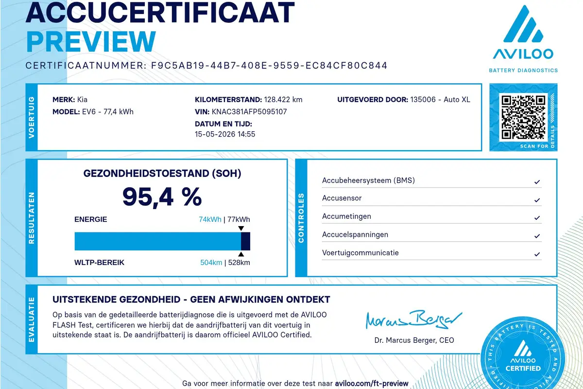Kia EV6 Plus 77.4 kWh (95%SOH) Warmtepomp: foto 2