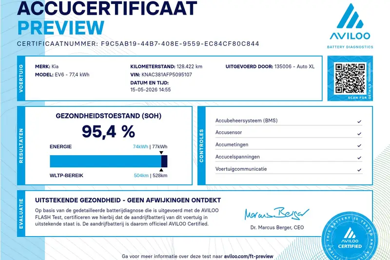 Kia EV6 Plus 77.4 kWh (95%SOH) Warmtepomp 2022 leasen bij DreamLease: foto 2