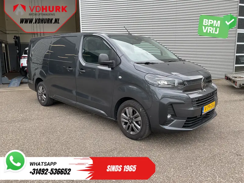 Citroën Jumpy 2.0 HDI 145 pk L3 LED/ Carplay/ Stoelverw./ Stuurverw./ Virtual Cockpit/ Navi/ Keyless/ Climate/ Camera/ Cruise/ 17’LMV/ PDC/ Trekhaak 2024 leasen bij DreamLease: foto 1