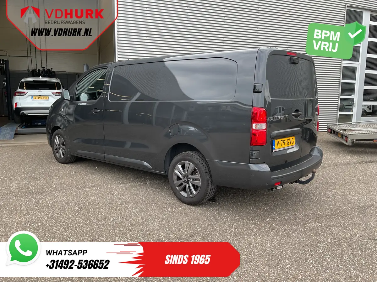 Citroën Jumpy 2.0 HDI 145 pk L3 LED/ Carplay/ Stoelverw./ Stuurverw./ Virtual Cockpit/ Navi/ Keyless/ Climate/ Camera/ Cruise/ 17’LMV/ PDC/ Trekhaak: foto 2