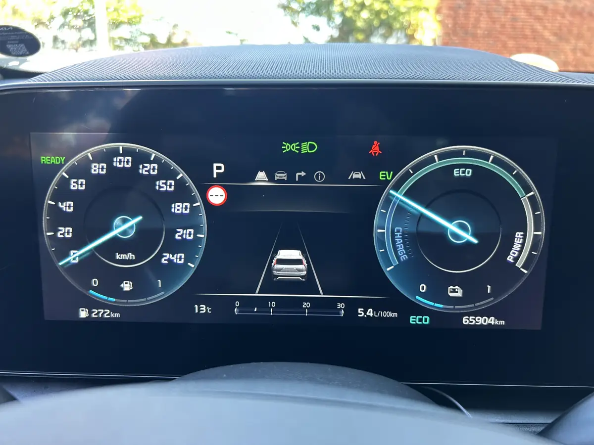 Kia Niro 1.6 GDi Hybrid DynamicLine // DEALER ONDERHOUDEN // ELEK. STOEL // KEYLESS // NAVI + CARPLAY // STOEL + STUURWIELVERWARMING // PDC // CAMERA // HALF-LEDER: foto 37