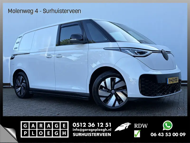 Volkswagen ID. Buzz Cargo 3-Pers 77kWh Trekhaak Adap.Cruise Carplay Camera Orig.NL 1998KM! 2024 leasen bij DreamLease: foto 1
