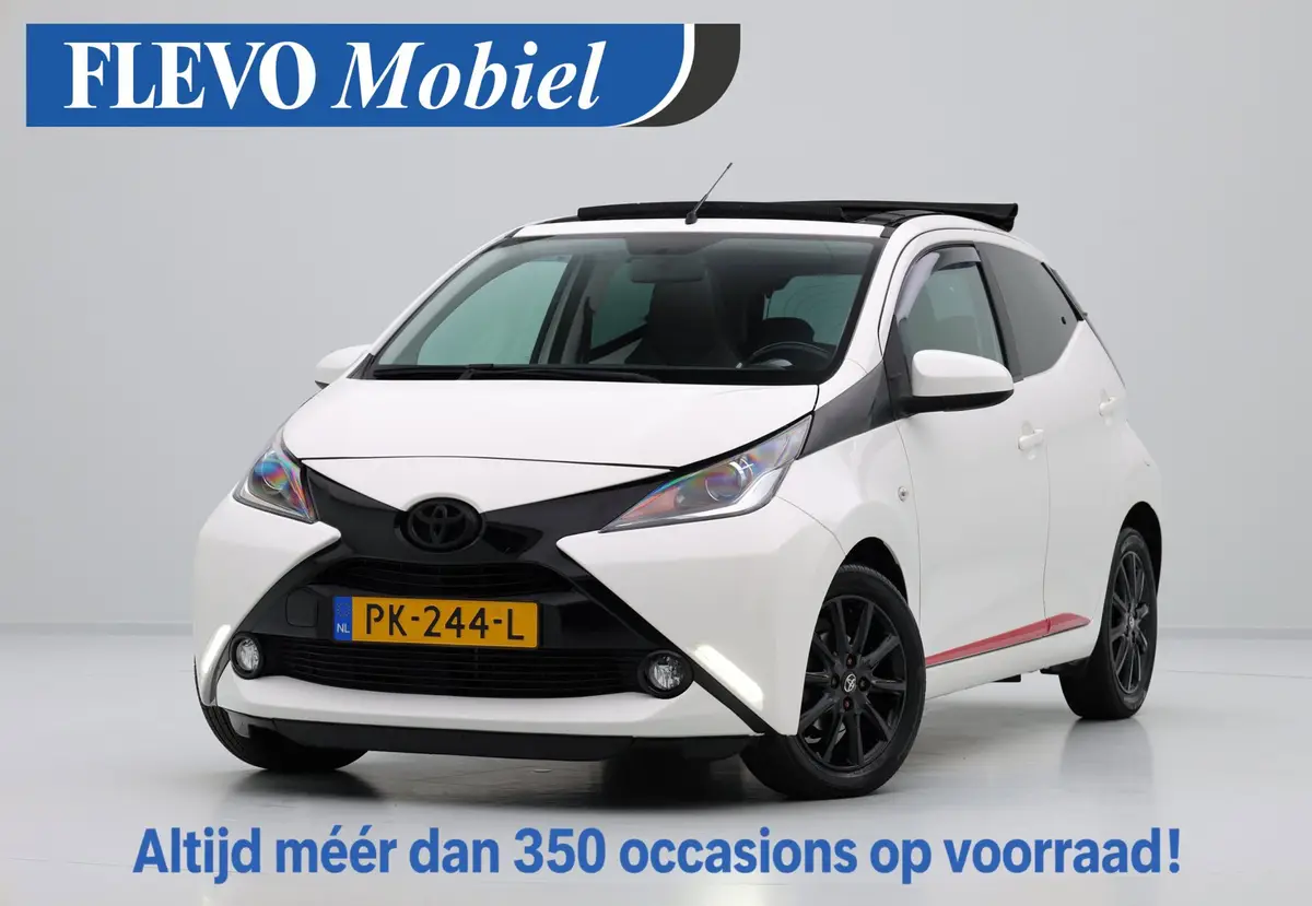 Toyota Aygo 1.0 VVT-i x-wave 5-drs Aut. Vouwdak / Cabrio Navi|Cam|Airco|LMV: foto 1