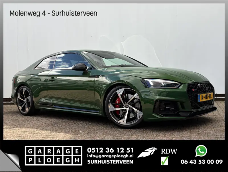 Audi RS5 A5 Coupé 2.9 TFSI quattro HULK Milltek Audi Exclusive HUD Carbon 2018 leasen bij DreamLease: foto 1