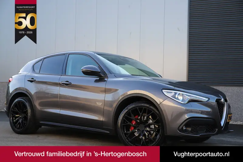 Alfa Romeo Stelvio 2.2JTD 180pk Super/Automaat8/Leder/Trekh./Camera/Concaver21" 2019 leasen bij DreamLease: foto 1