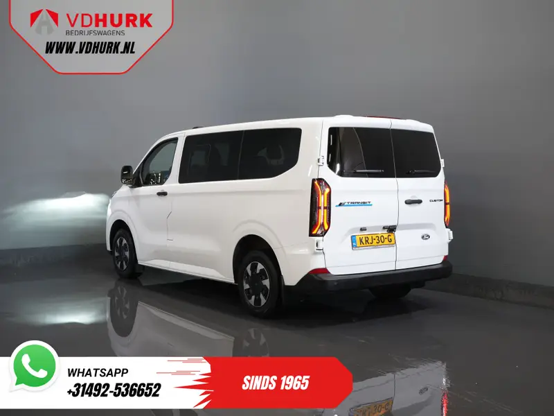 Ford E-Transit Custom Kombi Trend 71kWh 360 km WLTP (Excl. BTW/Incl. BPM) LED/ Standkachel/ Stoelverw./ Stuurverw./ Carplay/ 9 P/ 9 Persoons/ Combi/ Climate/ Camera/ PDC/ Cruise 2026 leasen bij DreamLease: foto 2