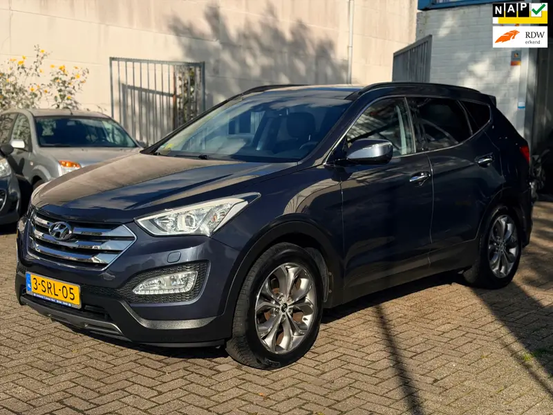 Hyundai Santa Fe 2.2 CRDi i-Catcher Bj:2013 Aut. 132.xxx NAP Camera Leder Stoelver. 2013 leasen bij DreamLease: foto 1