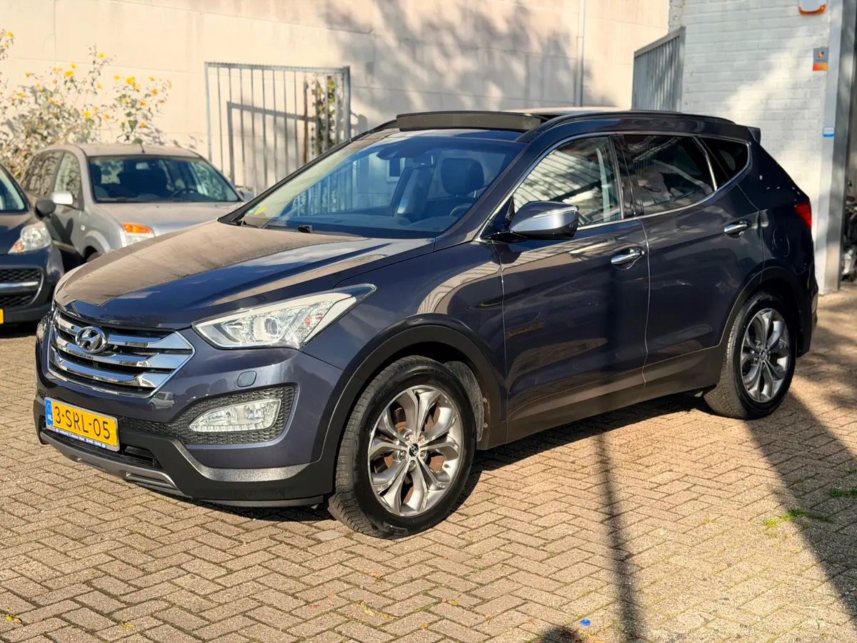 Hyundai Santa Fe 2.2 CRDi i-Catcher Bj:2013 Aut. 132.xxx NAP Camera Leder Stoelver.: foto 2