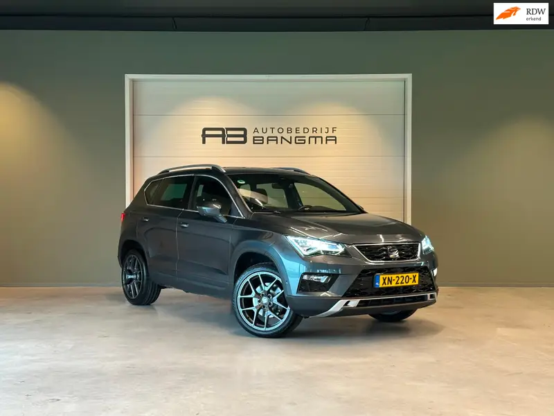 SEAT Ateca 1.4 EcoTSI AUTOMAAT XCELLENCE|360° CAMERA|NAVIGATIE|ADAPTIVE CRUISE CONTROL|APPLE CARPLAY/ANDROID AUTO|LED|PARK ASSIST 2017 leasen bij DreamLease: foto 1