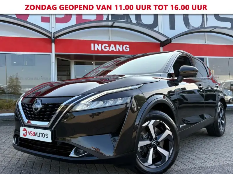 Nissan QASHQAI 1.5 VC-T e-POWER AUT. 190PK PANO-DAK TREKHAAK NAVI 360-CAMERA CARPLAY AIRCO LMV PDC 2023 leasen bij DreamLease: foto 1