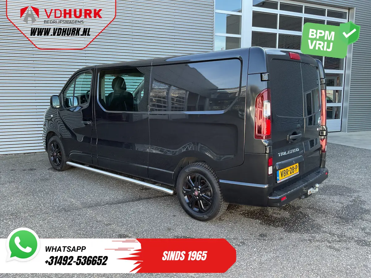 Fiat Talento 1.6 MJ L2 125 pk DC Dubbel Cabine APK-08-27'/ Airco/ Cruise/ 17'LMV/ PDC/ Sidebars/ Trekhaak: foto 1